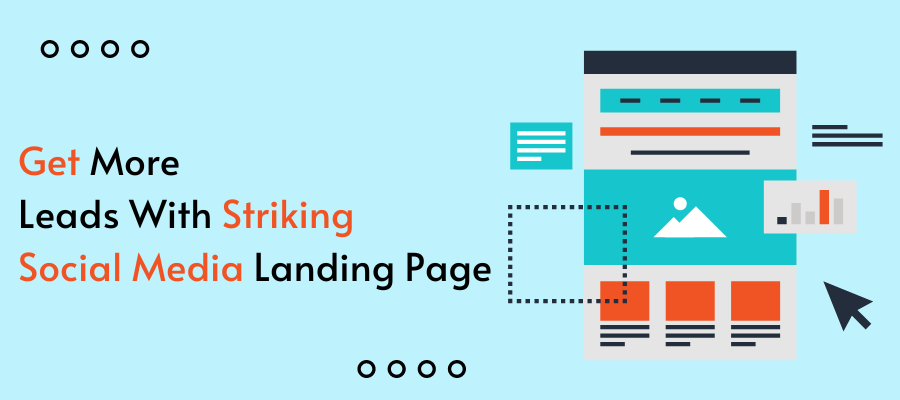 social media marketing landing page 
