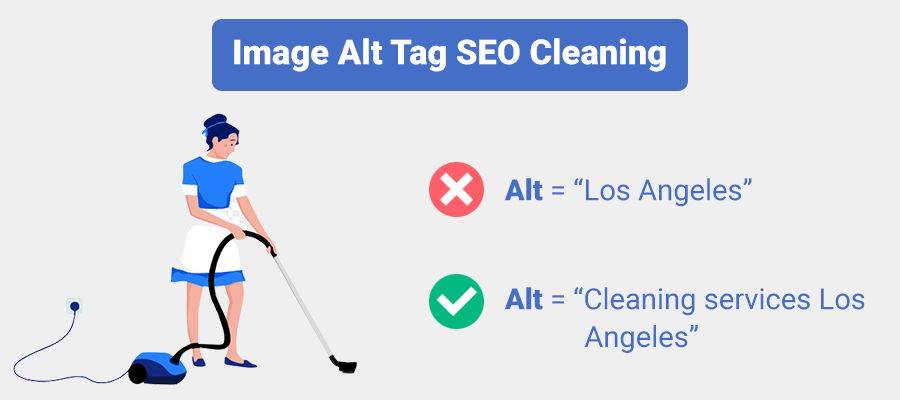 image alt tag for cleaning company