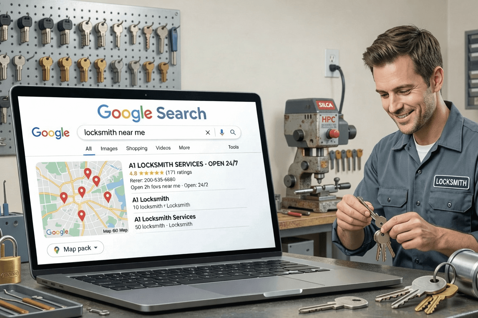 SEO for Locksmiths How to Get More Customers Without Paid Ads