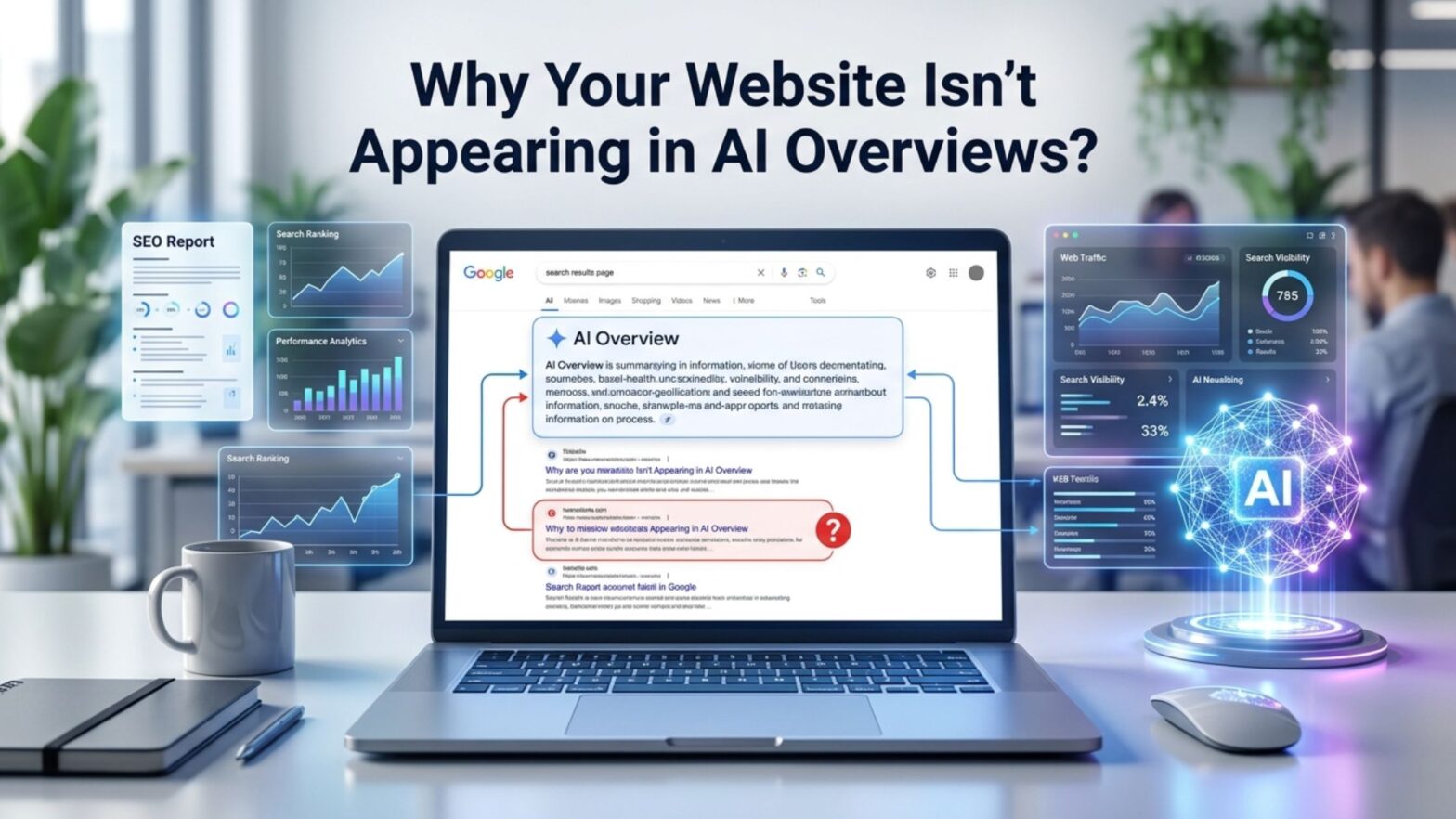 Why Your Website Isn't Appearing in AI Overviews?