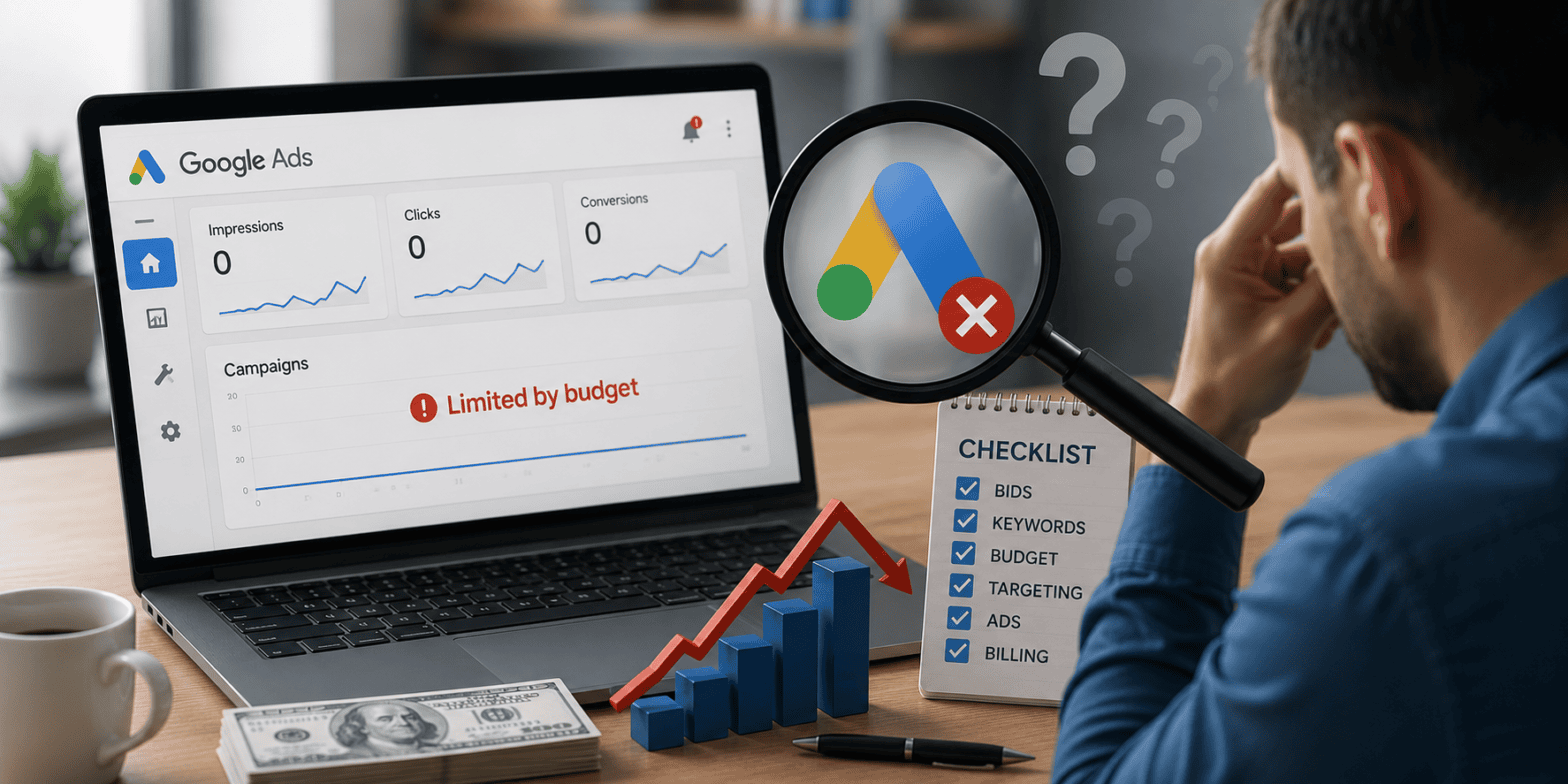 Google Ads Not Spending Budget? 15 Proven Fixes